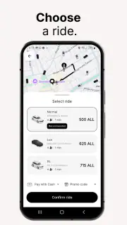 Clust App - Taxi App Albania screenshot 3