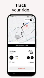 Clust App - Taxi App Albania screenshot 4
