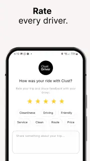 Clust App - Taxi App Albania screenshot 5