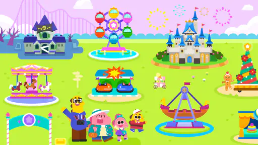 Cocobi Theme Park - Kids game screenshot 1