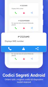 Codici segreti e hack mobili screenshot 4