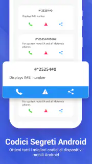 Codici segreti e hack mobili screenshot 4