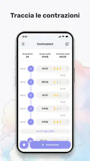 Conta Contrazioni Gravidanza screenshot 1