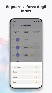 Conta Contrazioni Gravidanza screenshot 2