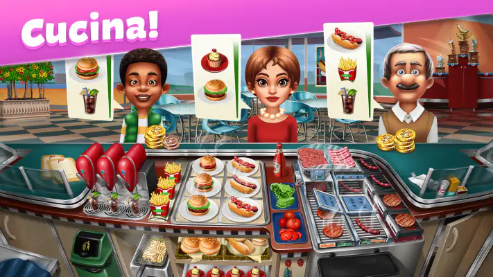 Cooking Fever: Gioco di Cucina screenshot 1