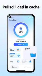 CoreClean: Rapido e Veloce screenshot 1