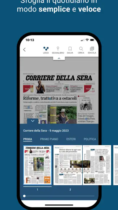 Corriere della Sera - Edicola screenshot 1