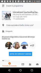 Couchsurfing Travel App screenshot 5