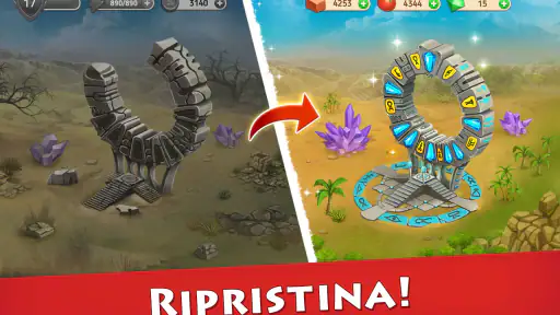Cradle of Empires Match 3 Game screenshot 7