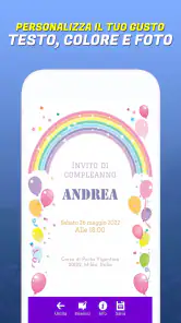 Crea biglietti d'invito screenshot 3