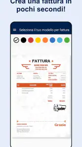 Crea fatture-preventivi in PDF screenshot 1