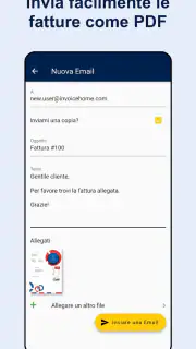 Crea fatture-preventivi in PDF screenshot 4