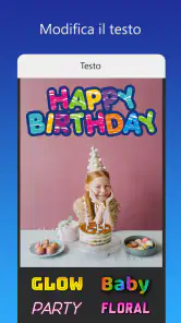 Crea Inviti Compleanno, festa screenshot 4