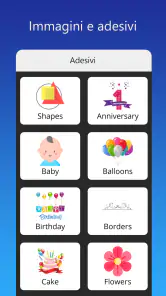 Crea Inviti Compleanno, festa screenshot 6