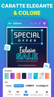 Creare locandine e volantini screenshot 4