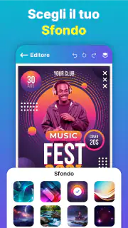 Creare locandine e volantini screenshot 6