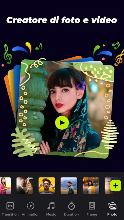 Creatore di video con musica screenshot 1