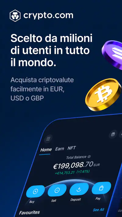Crypto.com - Acquista BTC, CRO screenshot 1