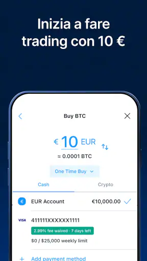 Crypto.com - Acquista BTC, CRO screenshot