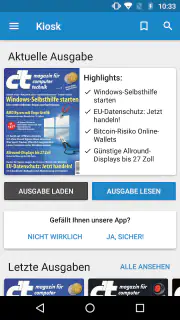 c’t Magazin screenshot 1