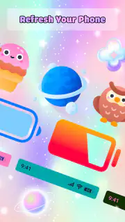 Cute Emoji Battery Widget screenshot 6