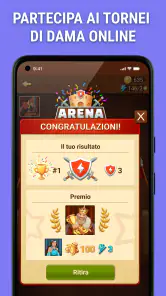 Dama: gioca online e offline screenshot 5