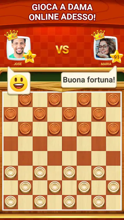 Dama - Online & Offline screenshot 1
