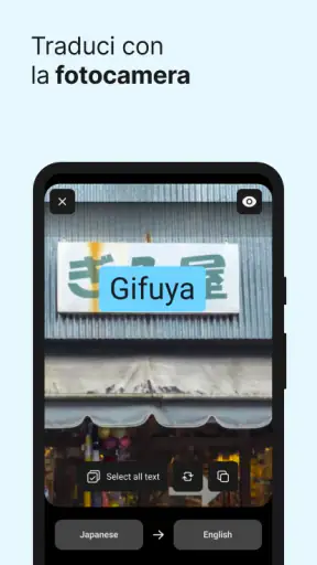 DeepL Traduttore screenshot