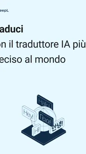 DeepL Traduttore screenshot