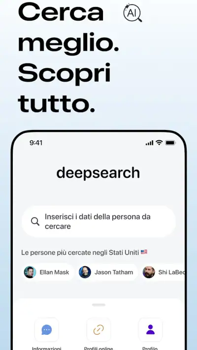 Deepsearch AI Search Assistant screenshot 1