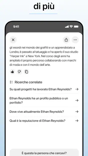 Deepsearch AI Search Assistant screenshot