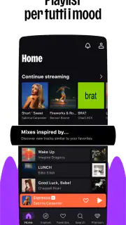 Deezer: musica MP3 e podcast screenshot 3
