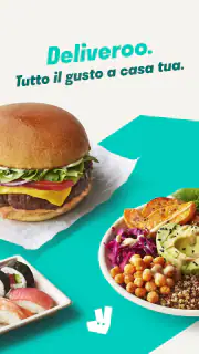 Deliveroo: Cibo e shopping screenshot 1