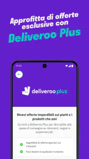 Deliveroo: Cibo e shopping screenshot 6
