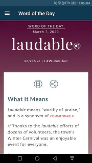 Dictionary - M-W Premium screenshot 2