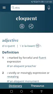 Dictionary - M-W Premium screenshot 3
