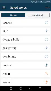 Dictionary - M-W Premium screenshot 6
