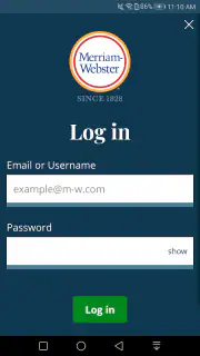 Dictionary - M-W Premium screenshot 8