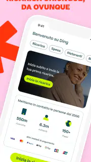 Ding: Ricariche cellulari screenshot 1