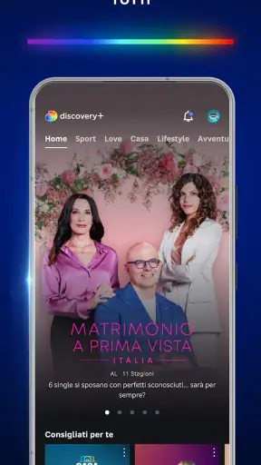 discovery+ | Riproduci show TV screenshot