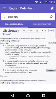 Dizionario inglese-ita WordRef screenshot 2