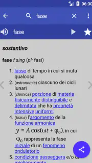 Dizionario Italiano - Offline screenshot 1