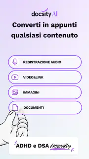 Docsity AI: appunti smart screenshot 1