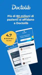 Doctolib: l'app per la salute screenshot 1