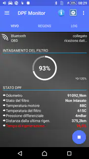 DPF Monitor -Fiat e Alfa Romeo screenshot 1