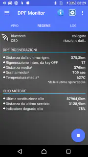 DPF Monitor -Fiat e Alfa Romeo screenshot 2