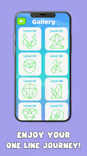 Draw 1Line Puzzle Game screenshot 7