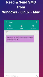 EasyJoin: SMS from PC & Sync screenshot 3