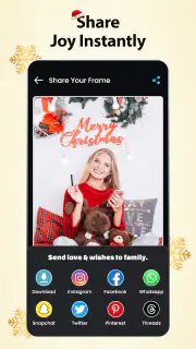 Editor di foto di Natale screenshot 3
