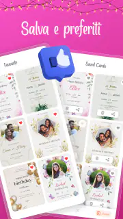 Elegante Invito Carta Creatore screenshot 7